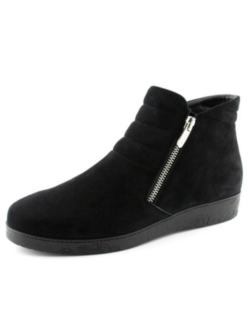 BeautiFeel Black Suede Ankle Boots Brie 1097 Size EU 38 US 7.5/8.0 Casual Winter